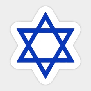 Star of David for Israel Sticker